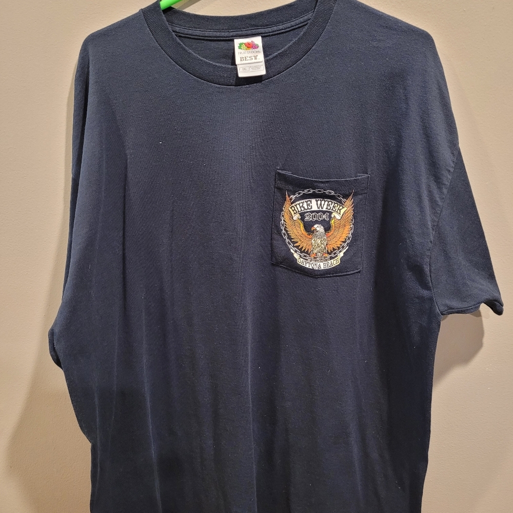 Daytona Beach Bike week 2004 vintage t shirt 2XL